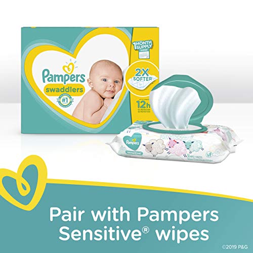 Diapers - Pampers Swaddlers Disposable Baby Diapers