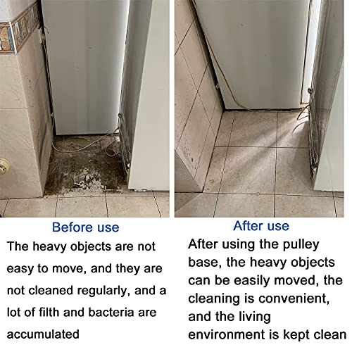 Yutianli Heavy Duty Extensible Appliance Roller is Suitable for Washing Machines, Refrigerators, Dryers, Dishwashers and other Heavy Objects, can bear 300 kg. Washing Machine Baseâ¦