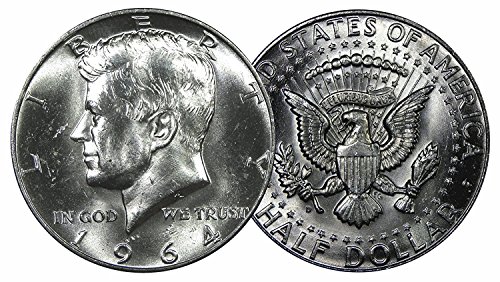 1964 Kennedy Silver Half Dollar - Brilliant Uncirculated Half Dollar Brilliant Uncirculated