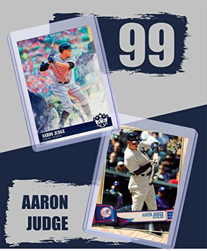 Aaron Judge Cards (5) - Assorted New York Yankees Baseball Card Bundle, Collectible Trading Cards