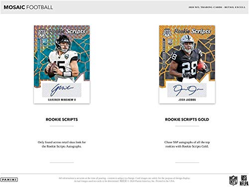 2020 Panini Mosaic NFL Football BLASTER box (32 cards/bx)