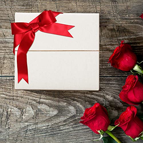 Calenzana 5x5x5 Inches Shipping Boxes Set of 25, Small Corrugated Cardboard Box for Mailing Packing, White