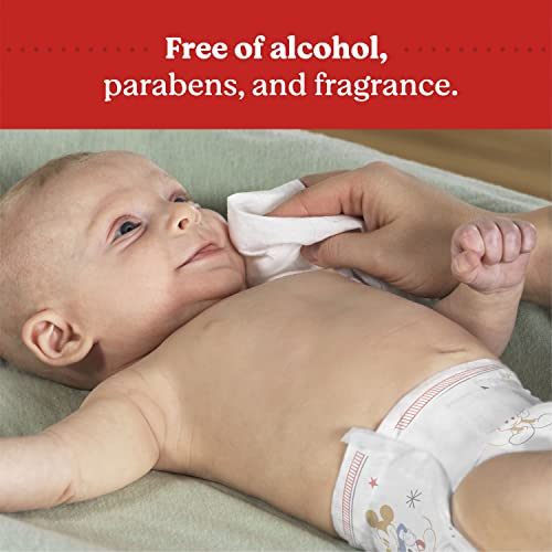 Huggies Simply Clean Unscented Baby Wipes, 9 Flip-Top Packs (576 Wipes Total)