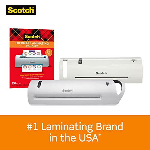 Scotch Thermal Laminator, 2 Roller System for a Professional Finish, Use for Home, Office or School, Suitable for use with Photos (TL901X)