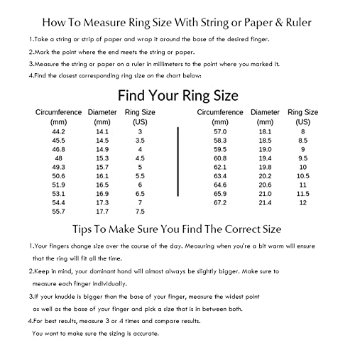 Promise Rings for Her, WOAINI Moissanite Engagement Ring for Women 1 Carat Round Cut Sterling Silver Wedding Band Ring Brilliant Solitaire Infinty for Anniversary Valentine's Day (4)