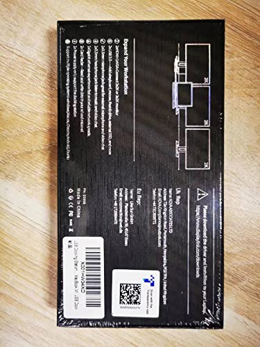 USB Docking Station GIQ USB C Hub USB 3.0 to Dual HDMI VGA Adapter Triple Display USB C Laptop Docking Station Dual Monitors Compatible with MacBook M1 USB Dock