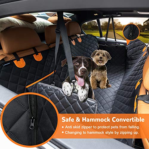 URPOWER Waterproof Pet Seat Cover for Cars SUVs