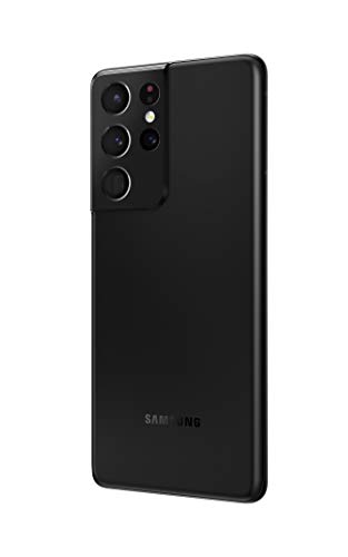 Samsung Galaxy S21 Ultra 5G | Factory Unlocked Android Cell Phone | US Version 5G Smartphone | Pro-Grade Camera, 8K Video, 108MP High Res | 128GB, Phantom Black (SM-G998UZKAXAA)