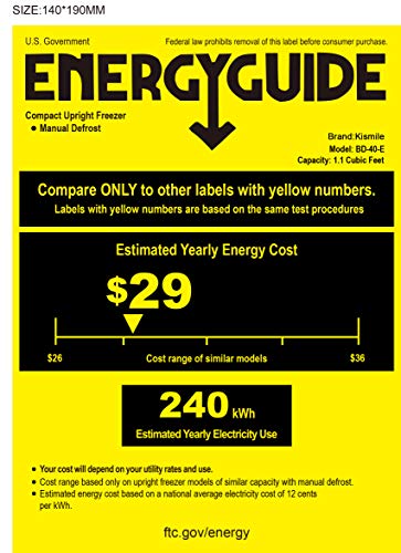 Kismile 1.1 Cu.ft Upright Freezer with Compact Reversible Single Door,Removable Shelves Free Standing Mini Freezer with Adjustable Thermostat for Home/Kitchen/Office