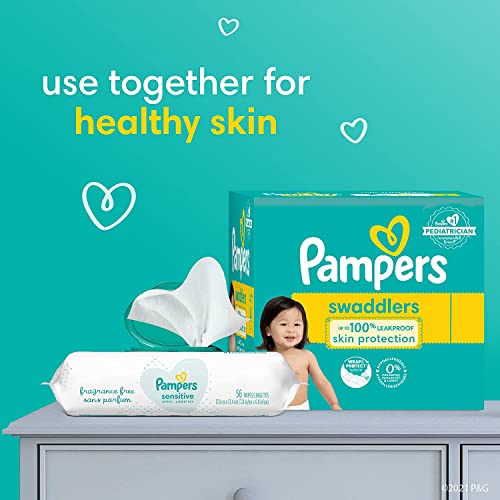 Diapers Size 4, 150 Count - Pampers Swaddlers Disposable Baby Diapers, (Packaging May Vary)