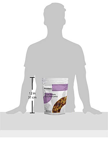 Solimo Sweet Potato & Duck Jerky Dog Treats