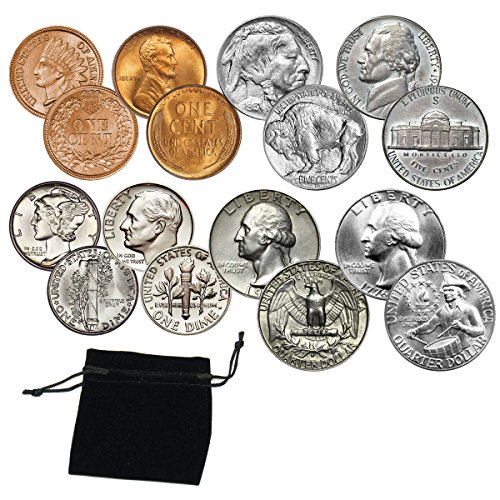 Coin Collecting Starter Kit - Includes Classic Coins for Your Coin Collection