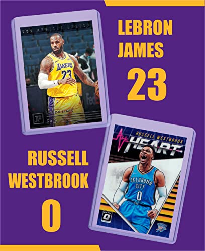 Los Angeles Lakers Cards: Lebron James, Anthony Davis, Kyle Kuzma, Kobe Bryant, Danny Green, Dwight Howard ASSORTED Trading Cards and Wristbands Bundle