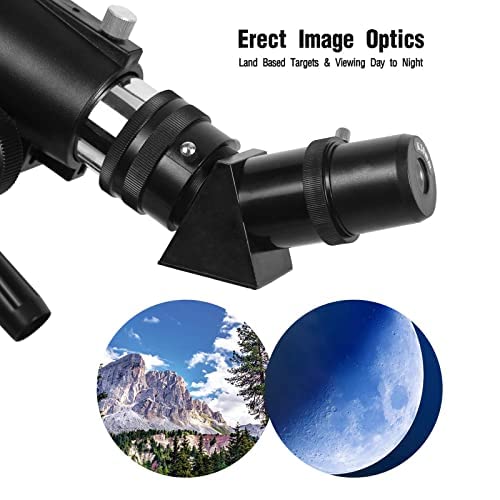 OYS Telescope, Telescopes for Adults, 70mm Aperture 400mm AZ Mount, Telescope for Kids Beginners, Fully Multi-Coated Optics, Astronomy Refractor Travel Scope with Tripod, Phone Adapter, Backpack