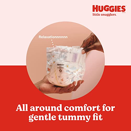 Huggies Little Snugglers Baby Diapers, Size 1, 96 Ct