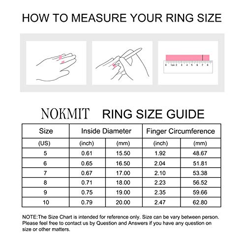 NOKMIT 1PC 1mm 14K Gold Filled Rings Stacking Rings for Women Girls Stackable Thin Gold Ring Plain Statement Band Comfort Fit Size 5 to 10(7)