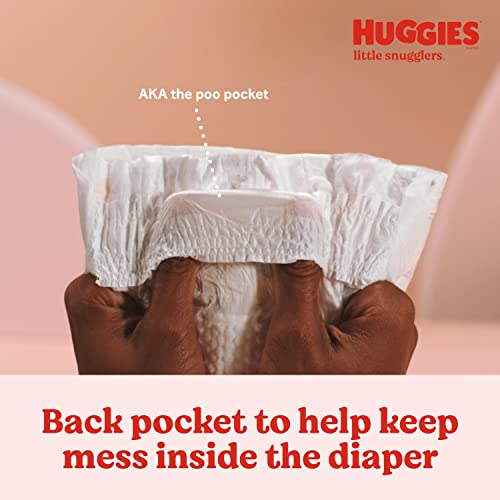 Huggies Little Snugglers Baby Diapers, Size 1, 96 Ct