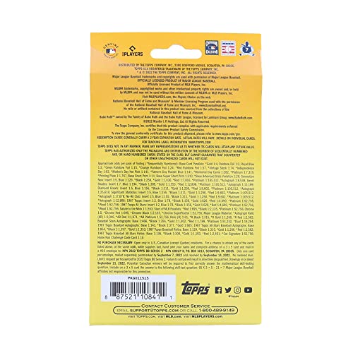 2022 Topps Baseball Series 2 Hanger Pack