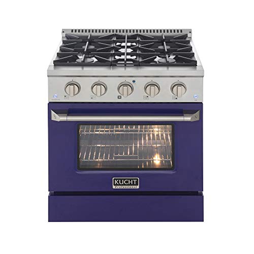Kucht KNG301-B Gas Range, Blue