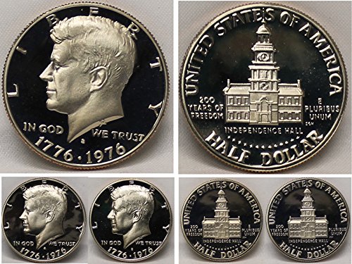 1976-s - Gem Clad Proof - Kennedy Half Dollar