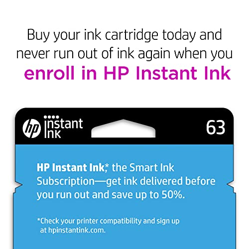 HP 63 | Ink Cartridge | Tri-color | F6U61AN