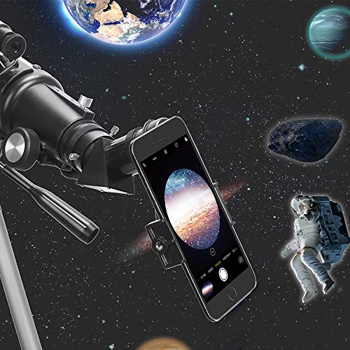 OYS Telescope, Telescopes for Adults, 70mm Aperture 400mm AZ Mount, Telescope for Kids Beginners, Fully Multi-Coated Optics, Astronomy Refractor Travel Scope with Tripod, Phone Adapter, Backpack