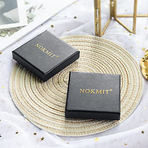 NOKMIT 1PC 1mm 14K Gold Filled Rings Stacking Rings for Women Girls Stackable Thin Gold Ring Plain Statement Band Comfort Fit Size 5 to 10(7)