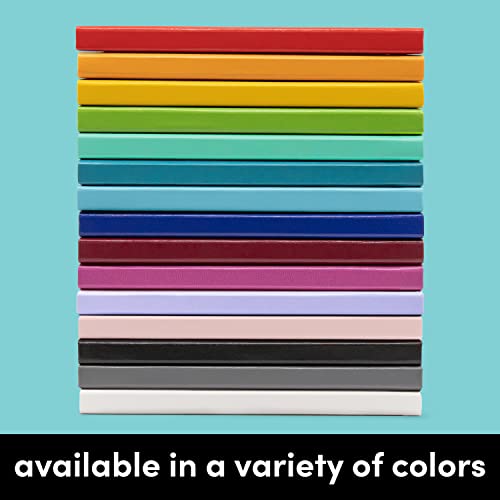 PAPERAGE Lined Journal Notebook, (Black), 160 Pages, Medium 5.7 inches x 8 inches - 100 GSM Thick Paper, Hardcover