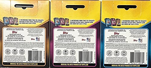 2021/22 Topps UEFA Champions League Match Attax Extra Mini Tin (Set of 3 Tins)