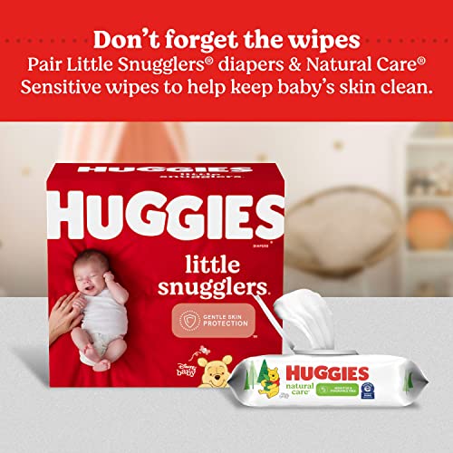 Huggies Little Snugglers Baby Diapers, Size 1, 96 Ct