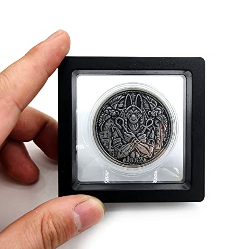 Egyptian Myth Azrael Anubis Werewolf Hobo Nickel Antique Silver Collection Challenge Coin Satan Series
