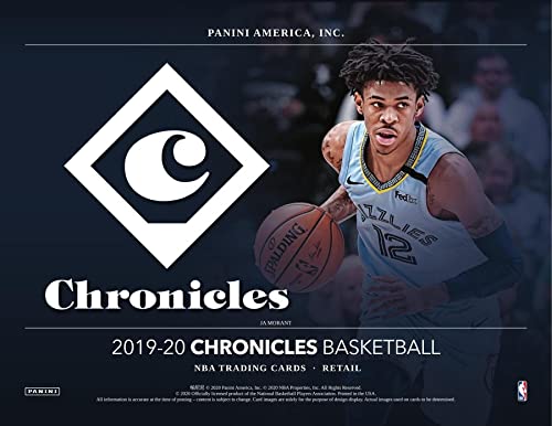 2019/20 Panini Chronicles NBA Basketball BLASTER box (40 cards)