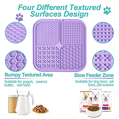 Dog & Cat Licking Mat 2 Pack