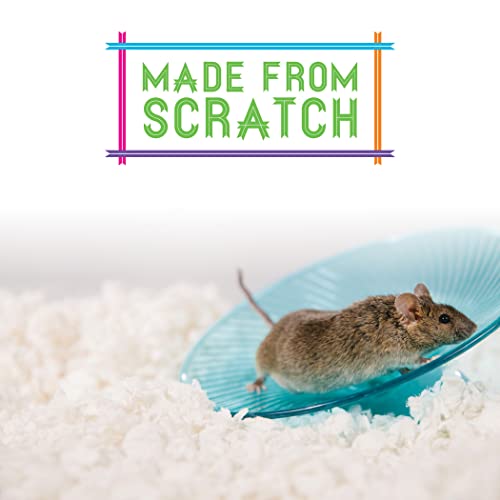 carefresh 99% Dust Free White Natural Paper Small Pet Bedding with Odor Control, 50 L