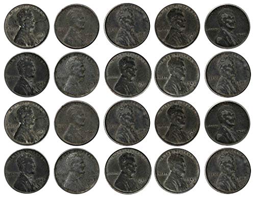 Rare WWII World War Steel Penny Old Coin Collection LotCollectible Condition 