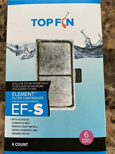 Top Fin ??? F?n F?sh ?ank ?l?m?nt F?lt?? ?a?b?n ?a?t??dg?s ?F-S 6 ??nth Su??l? 2.1 ? 3.7