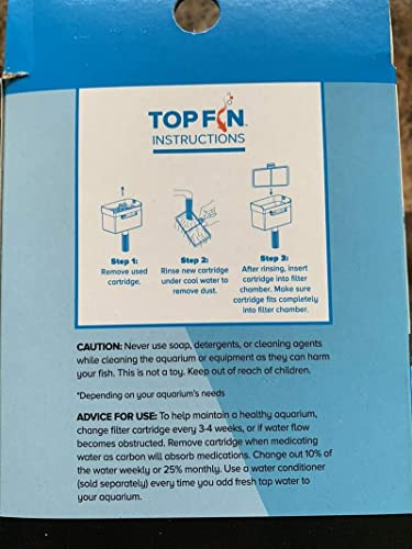 Top Fin ??? F?n F?sh ?ank ?l?m?nt F?lt?? ?a?b?n ?a?t??dg?s ?F-S 6 ??nth Su??l? 2.1 ? 3.7