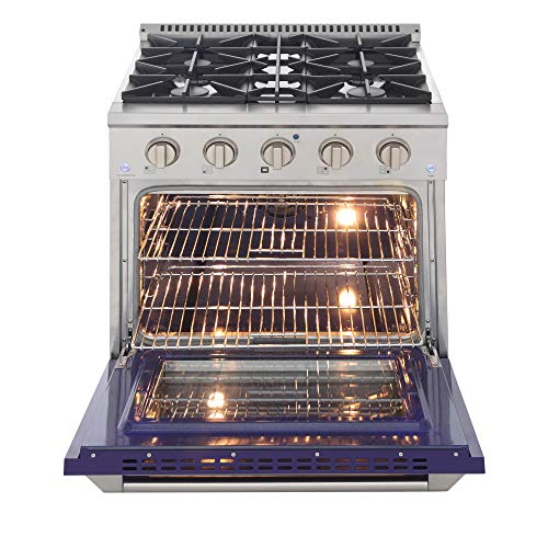 Kucht KNG301-B Gas Range, Blue