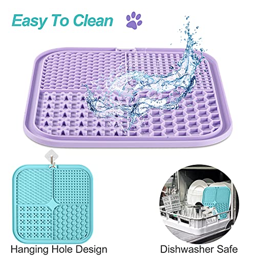 Dog & Cat Licking Mat 2 Pack