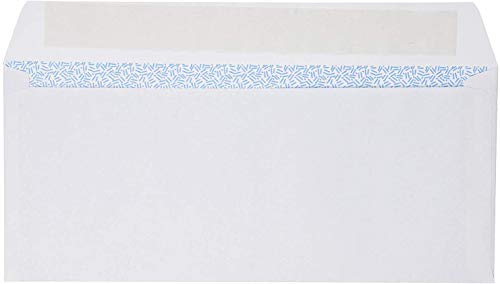 Mead #10 Envelopes, Security, Press-it Seal-it, 4-1/8" X 9-1/2", White, 45 Per Box (75026)