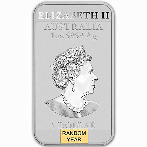 2019 - Present 1oz Silver Bar Australia Perth Mint Dragon Series Coin $1 Brilliant Uncirculated