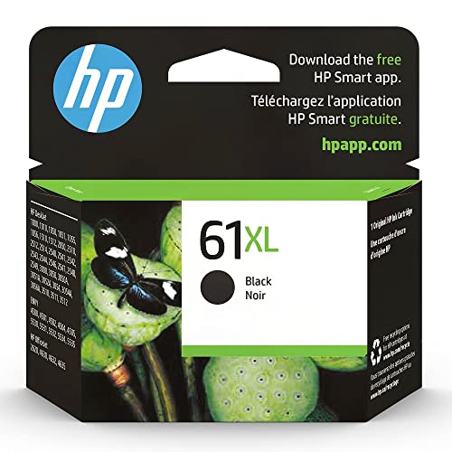 HP 61XL | Ink Cartridge | Black | CH563WN