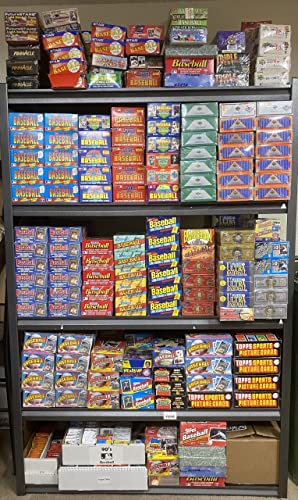 MLB Baseball (100) Cards in Sealed Wax Packs Topps Donruss Score Upper Deck