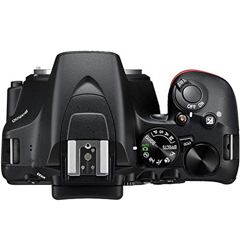 Nikon D3500 DSLR Camera Bundle with 18-55mm VR Lens | Built-in Wi-Fi|24.2 MP CMOS Sensor | |EXPEED 4 Image Processor and Full HD Videos + 64GB Memory(17pcs)