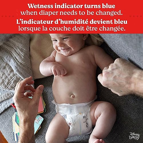 Baby Diapers Size 1 (8-14 lbs), 198ct, Huggies Little Snugglers Newborn Diapers