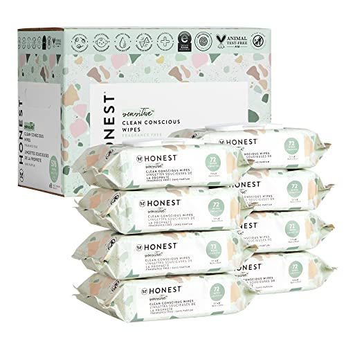 The Honest Company, Baby Wipes, Hypoallergenic Honest Wipes,576 Count