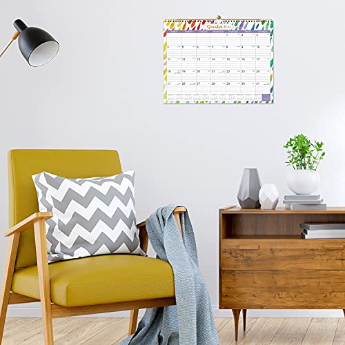 2020-2021 Calendar - 18 Month Wall Calendar with Julian Date, Thick Paper Perfect for Organizing & Planning, July 2020 - December 2021, 14.75 x 11.5 Inches, Wire-Bound