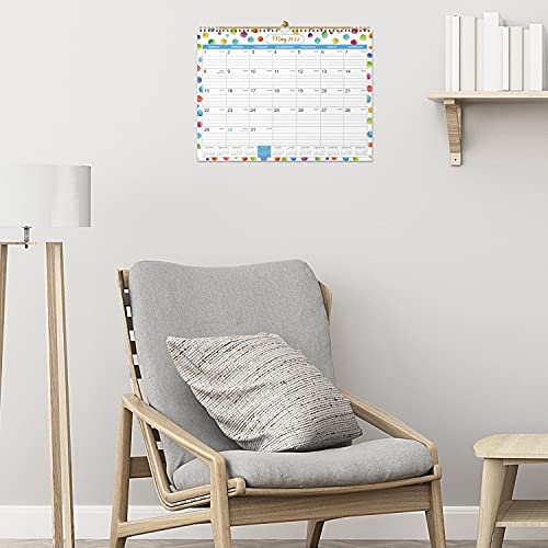 2020-2021 Calendar - 18 Month Wall Calendar with Julian Date, Thick Paper Perfect for Organizing & Planning, July 2020 - December 2021, 14.75 x 11.5 Inches, Wire-Bound