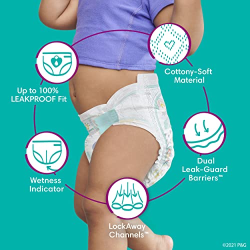 Diapers Size 3, 174 Count - Pampers Cruisers Disposable Baby Diapers, ONE MONTH SUPPLY (Packaging May Vary)