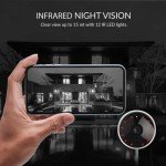 YI 2pc Security Camera Outdoor, 1080p Outside Surveillance Front Door IP Smart Cam with Waterproof, WiFi, Cloud, Night Vision, Motion Detection Sensor, Smartphone App, Works with Alexa